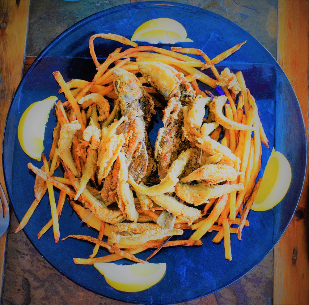 Fritto Misto Mare from Mediterranean Seafood by Alan Davidson