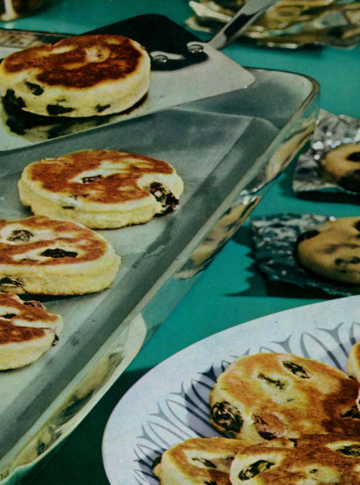 Raisin Griddle Cookies from Farm Journal’s Country Cookbook by Nell B