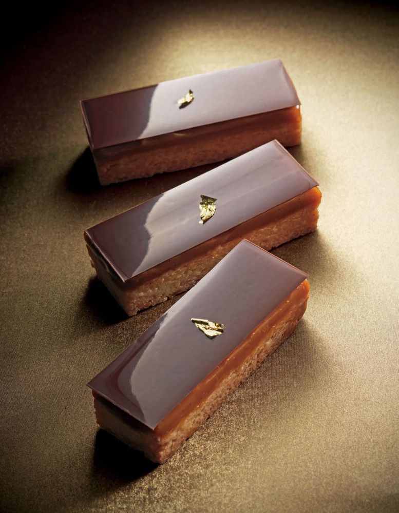 Millionaire’s Shortbread from Couture Chocolate by William Curley