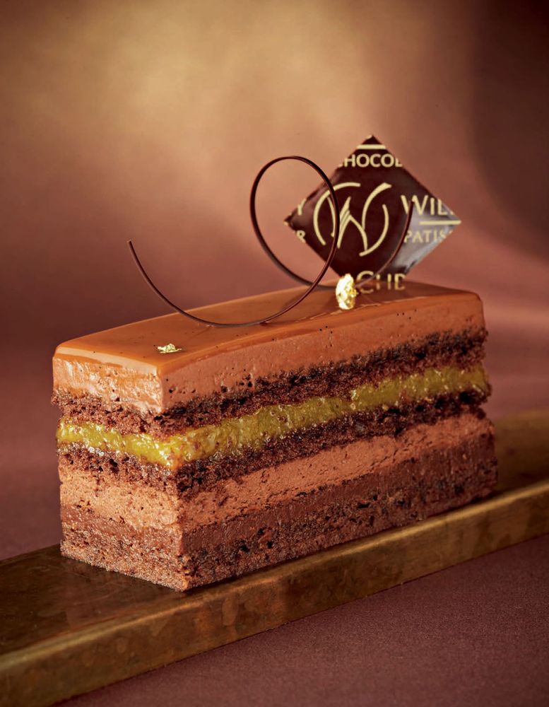 Orange & Chocolate Sacher from Couture Chocolate by William Curley