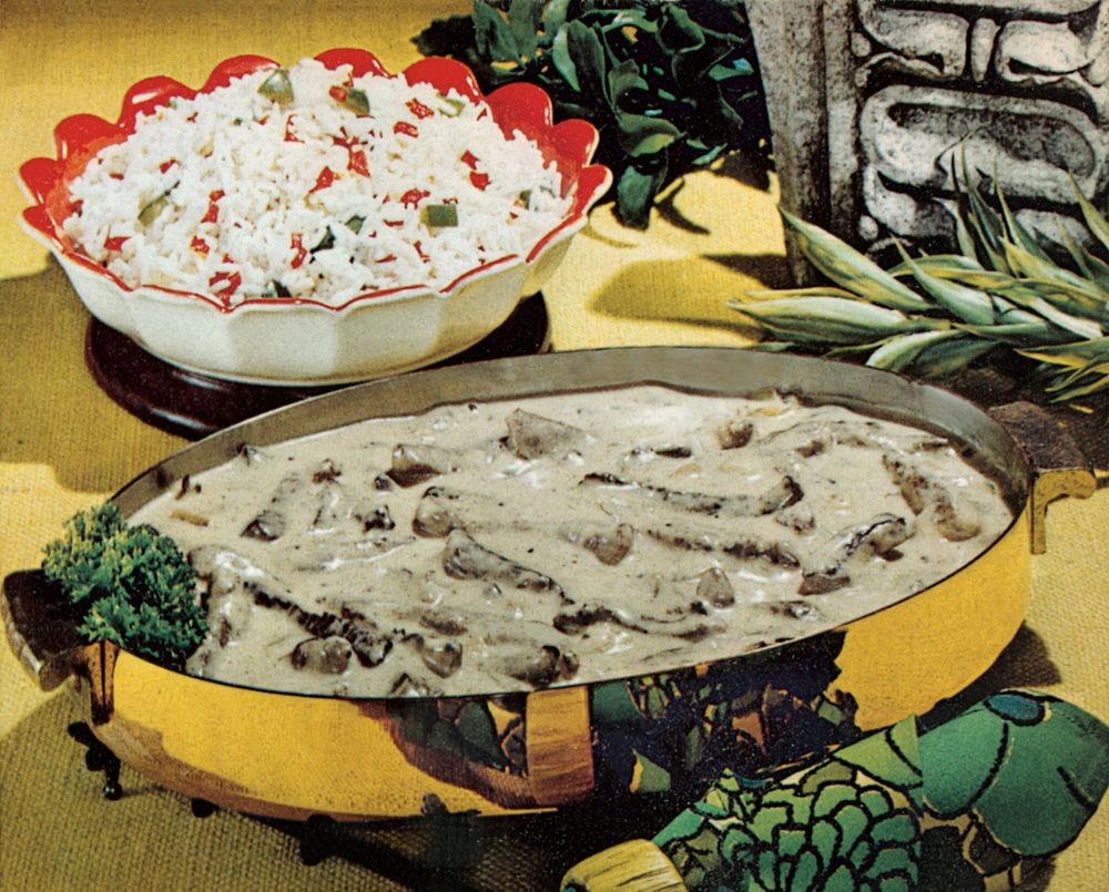 Beef Stroganoff with Pimento Rice from Cooking Price-Wise: The Original ...