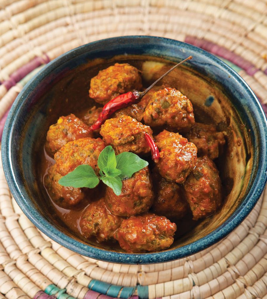 Shrimp Balls in Spicy Sauce from Cooking in Iran Regional Recipes and