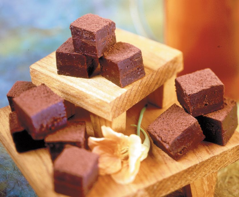 Earl Grey Truffles from Cooking with Tea Techniques and Recipes for