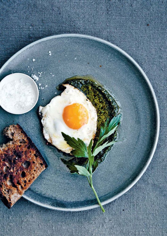 Fried Egg from Copenhagen Cult Recipes by Christine Rudolph and Susie ...