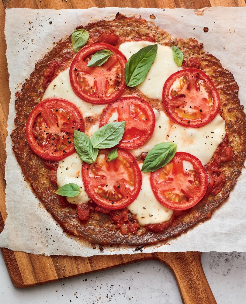 Margherita Pizza from Cali'flour Kitchen 125 CauliflowerBased Recipes for the Carbs You Crave