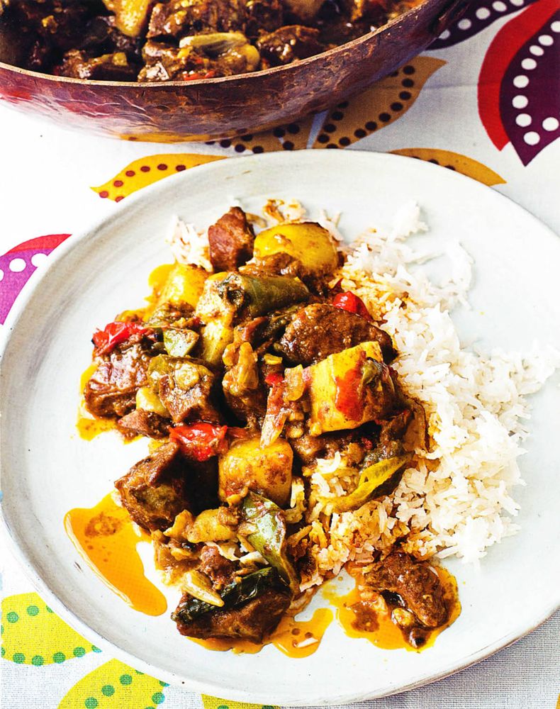 Curry Goat from Caribbean Food Made Easy by Levi Roots