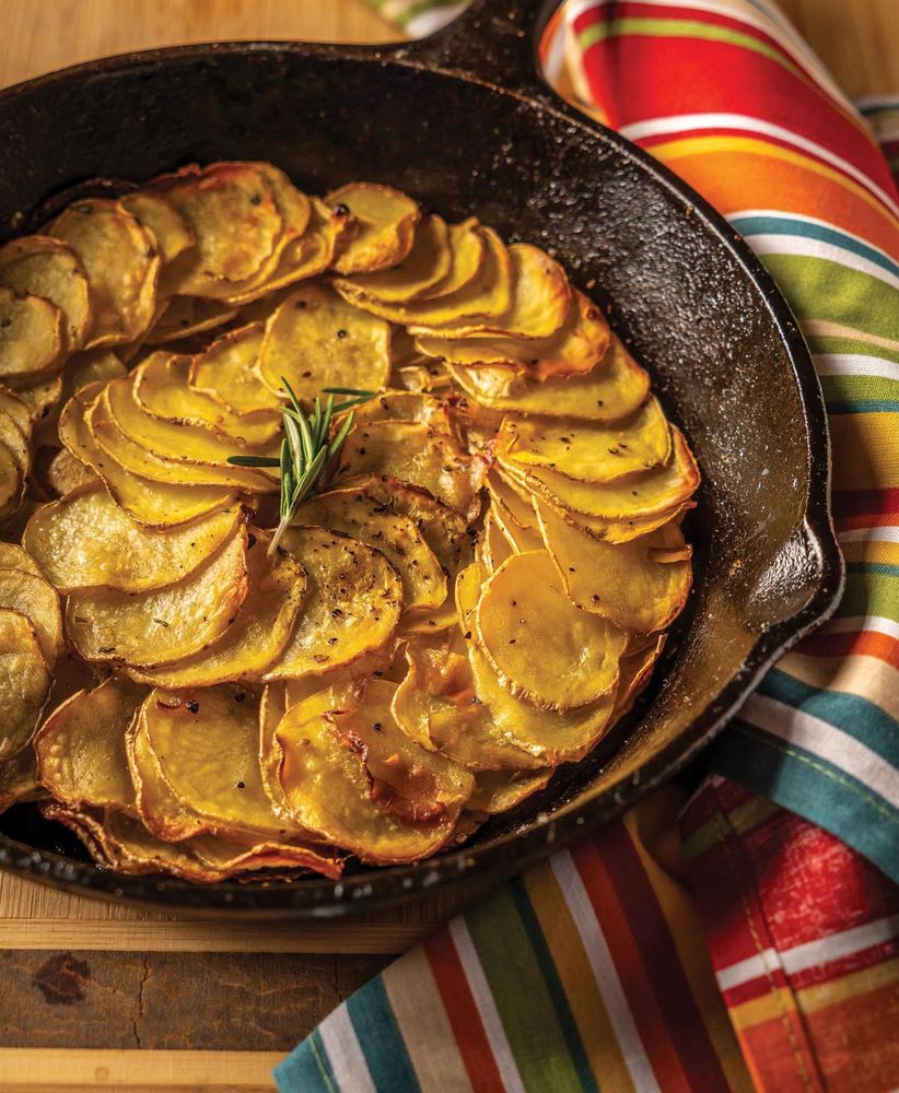 Potato Galette From Cast Iron Cooking For Two 75 Quick And Easy