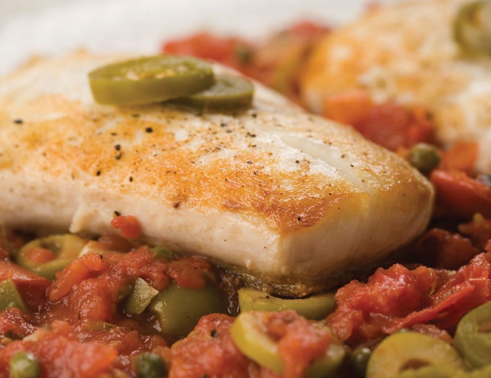 VeracruzStyle Fish Fillets from Cast Iron Cookbook by Joanna Pruess