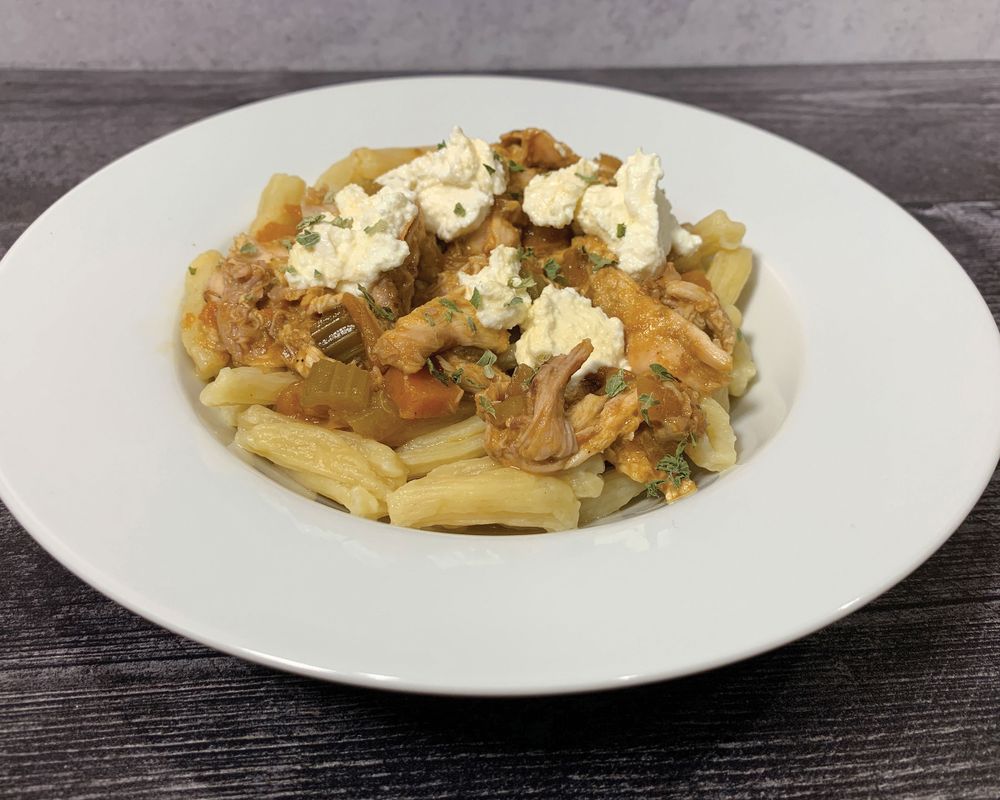 Cavatelli with Rabbit Sugo and Smoked Ricotta from Champions of Sous ...