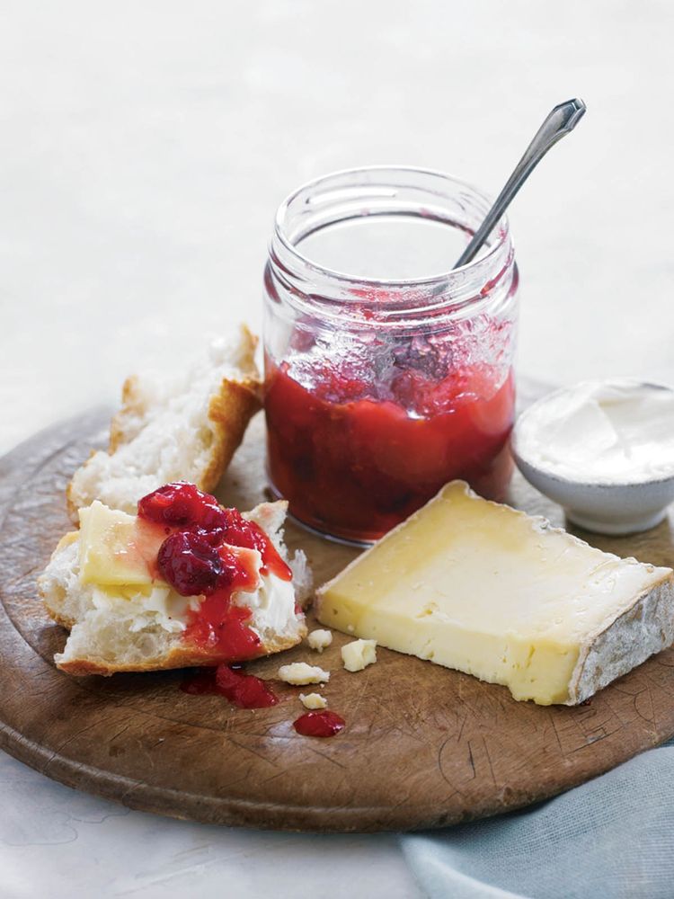 Cranberry-Pear Chutney from Cheese Obsession by Georgeanne Brennan