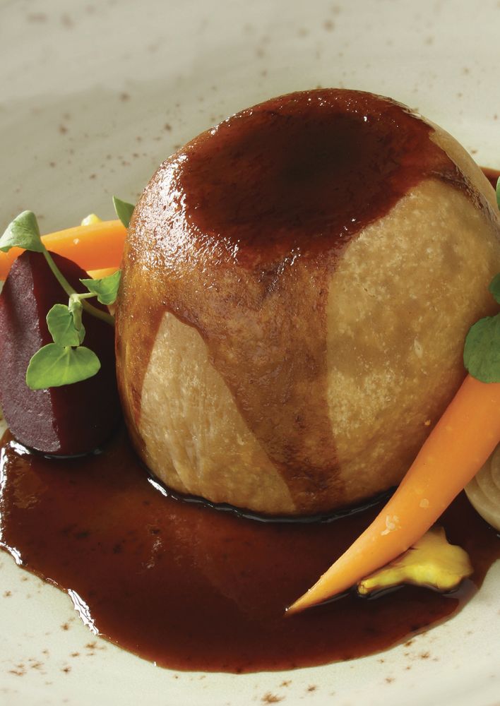 Lamb Suet Pudding from The Chefs' Knowledge The modern culinary