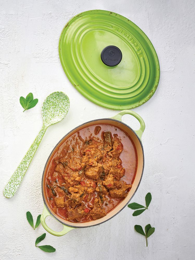 Fenugreek Lamb Curry from Chilli & Mint Indian Home Cooking from A British Kitchen by Torie True