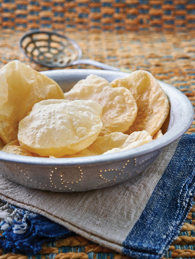 Luchi from Chilli &amp; Mint: Indian Home Cooking from A British Kitchen by Torie True