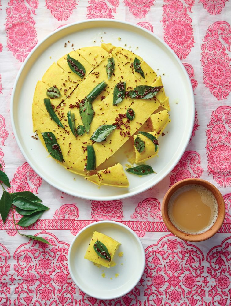 Dhokla from Chilli & Mint Indian Home Cooking from A British Kitchen
