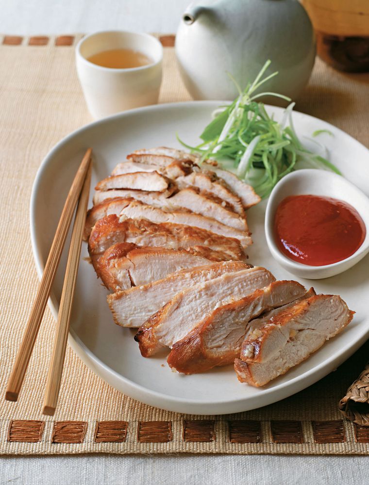 FiveSpice Smoked Chicken from China A Cookbook by Terry Tan