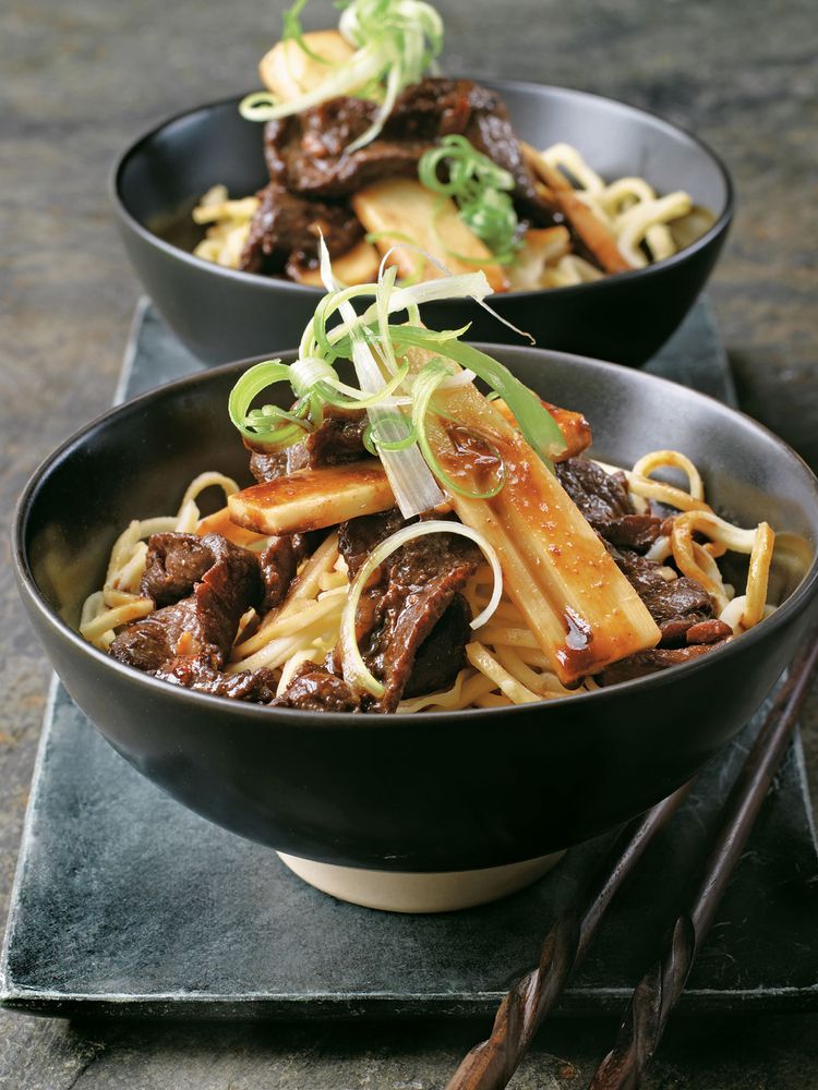 Sliced Beef & Bamboo Shoots from China A Cookbook by Terry Tan