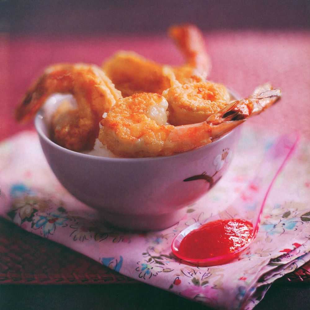 Panfried Shrimp and Sweet Chili Jam from China Modern 100 Cutting