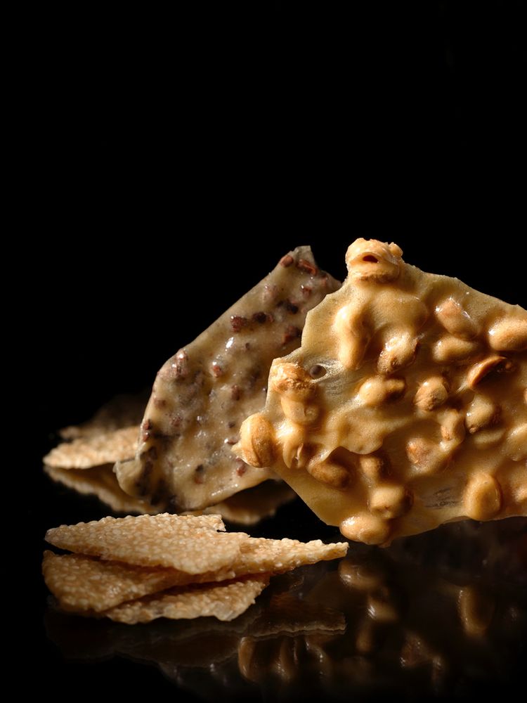 Peanut Brittle from Chocolates and Confections Formula, Theory, and
