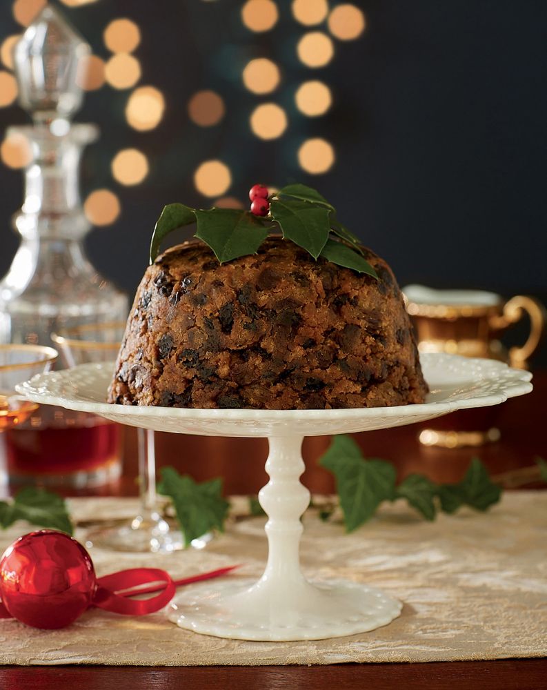 Christmas Pudding from The Official Downton Abbey Christmas Cookbook by