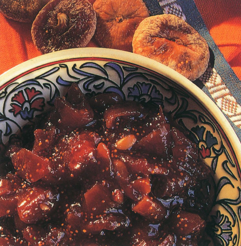 Dried Fig Jam from Classic Turkish Cooking by Ghillie Basan