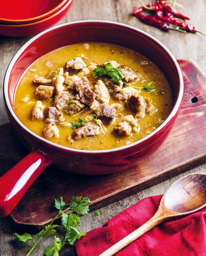 Chile Verde Pork from Claudia's Cocina A Taste of Mexico