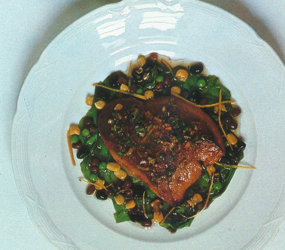 Fresh Foie Gras or Calves’ Liver with Pepper Jelly from Cuisine