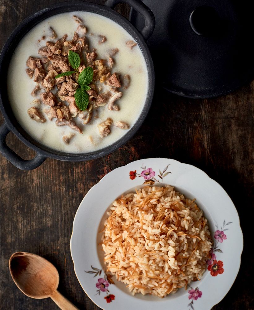 Lamb Stew with Yogurt from The Cuisine of Life Recipes and Stories of