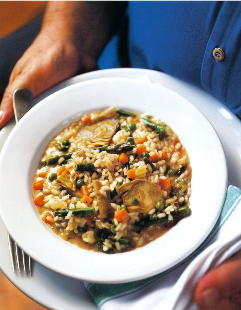 Risotto Primavera from Antonio Carluccio's Italia by Antonio Carluccio
