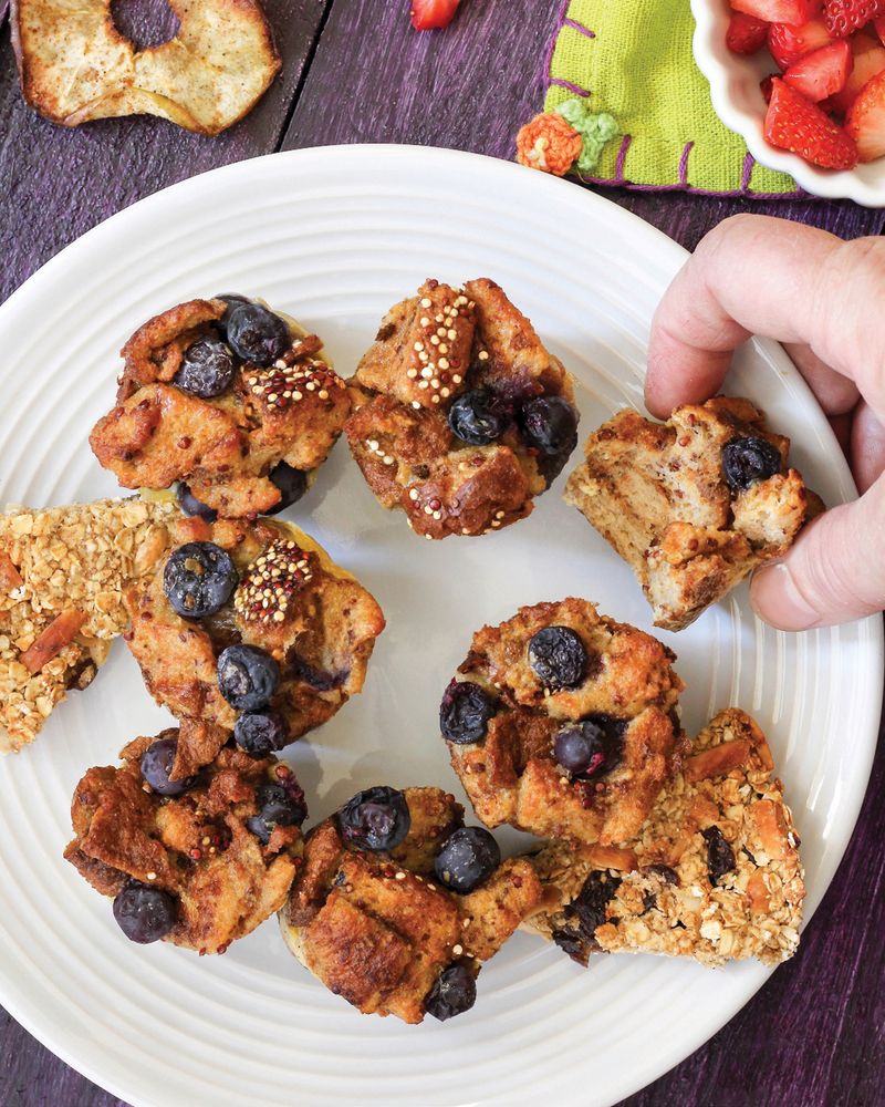 Blueberry French Toast Muffins from Healthy 5 Ingredient Air Fryer