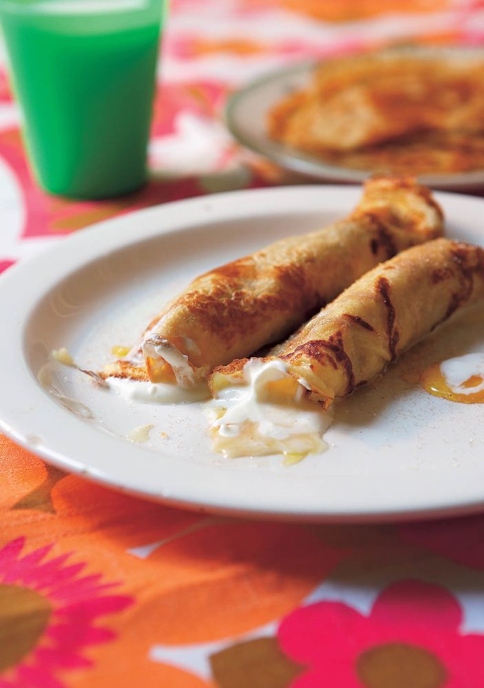 Pancakes from Apples for Jam by Tessa Kiros