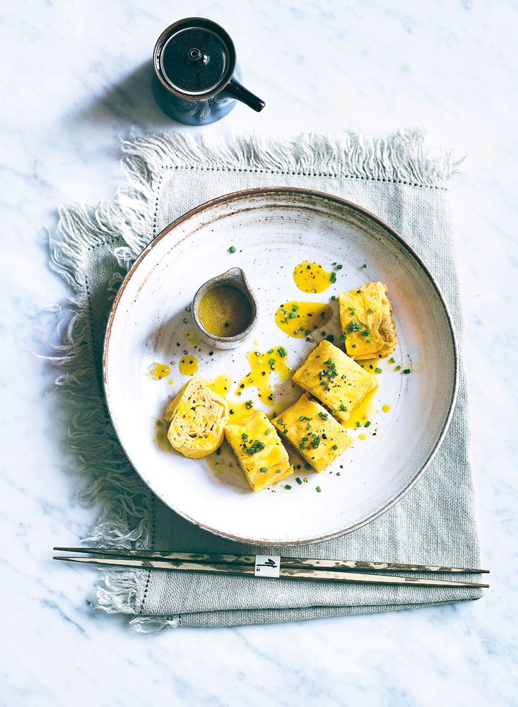 Japanese Omelette Squares with Sweet Mustard from My Asian Kitchen by ...
