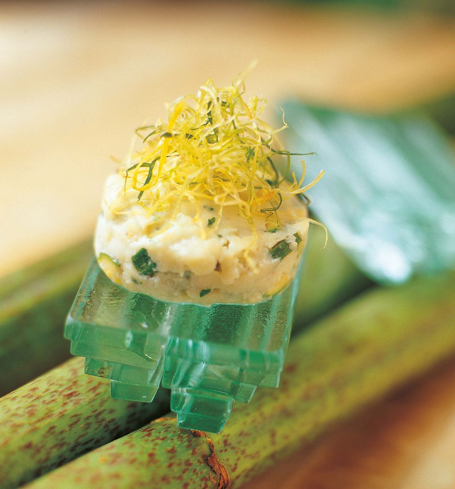 Fish cakes with coconut and coriander from Asian Tapas Small Bites, Big Flavors by Christophe