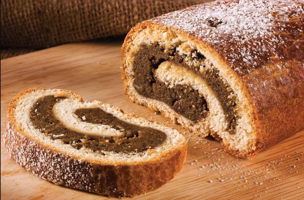 Walnut log from Authentic Polish Cooking 120 Mouthwatering Recipes