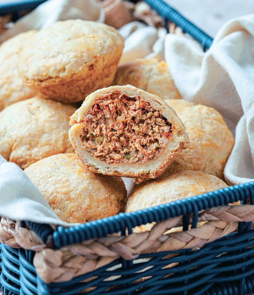 Mini Chicken Pies from Authentic Brazilian Home Cooking by Olivia Mesquita
