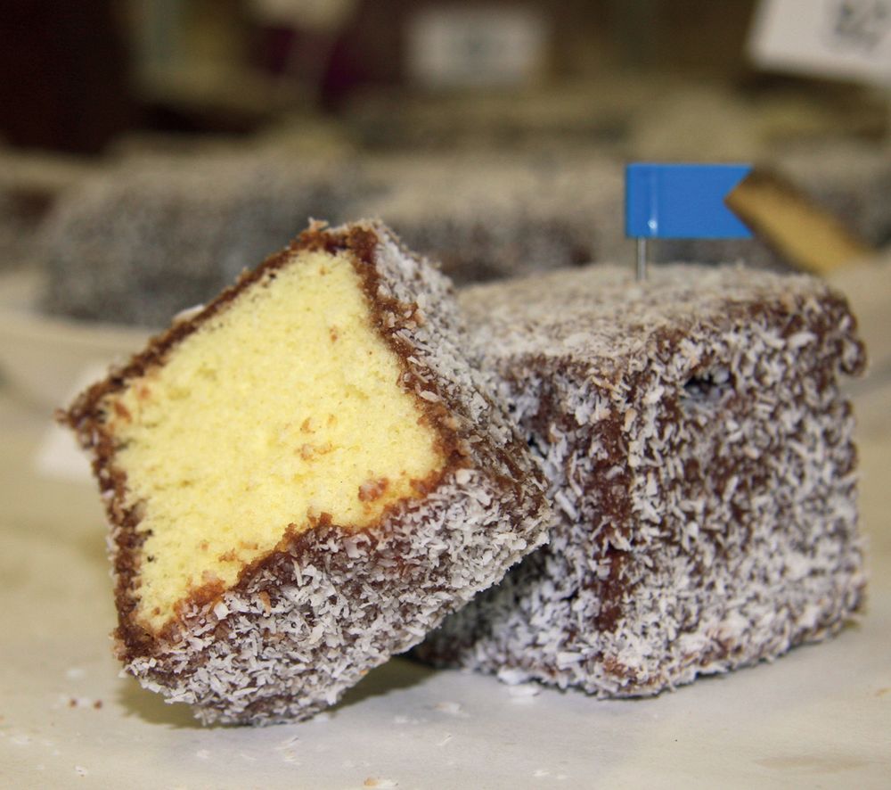 Lamingtons from The Australian Blue Ribbon Cookbook: Stories, Recipes ...