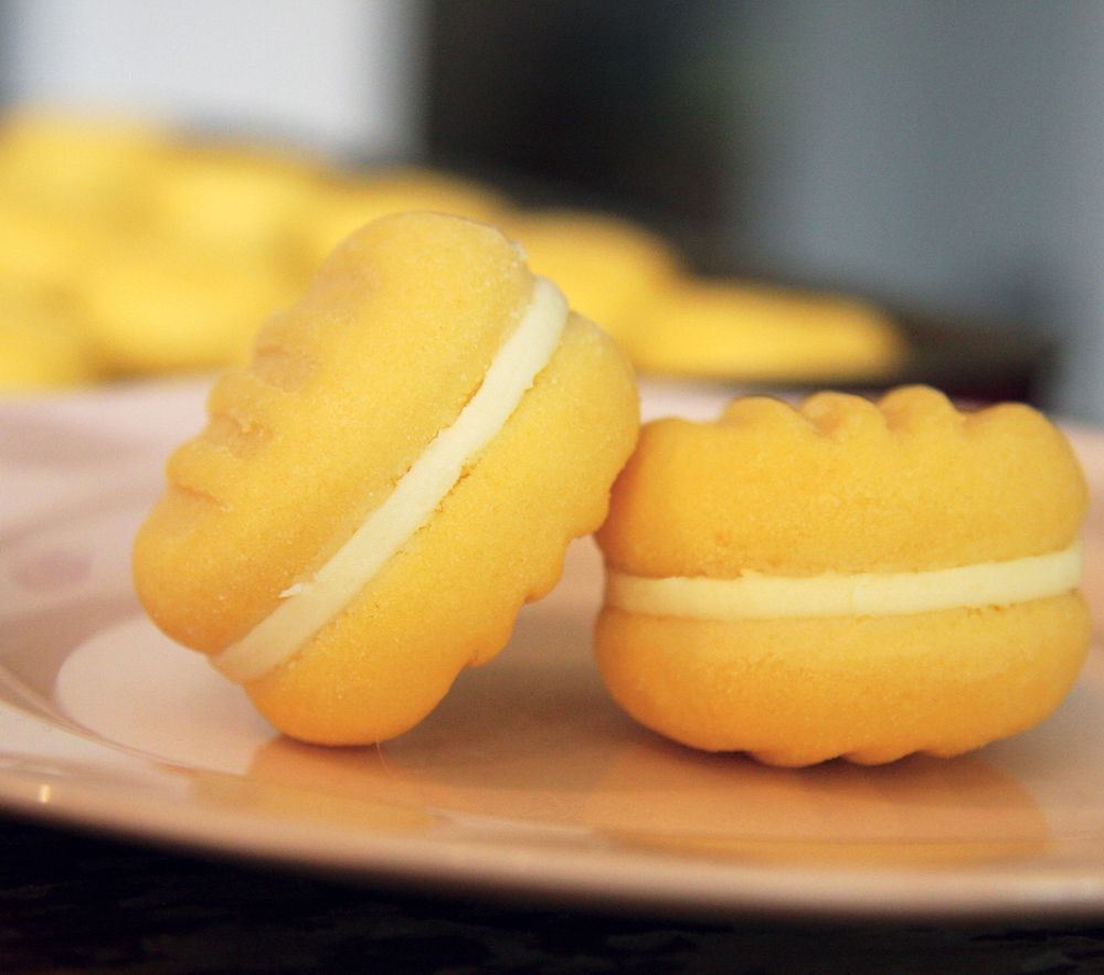 Yoyos from The Australian Blue Ribbon Cookbook Stories, Recipes and