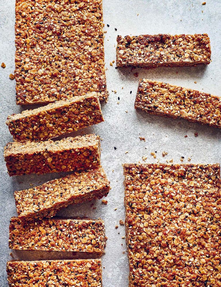Sesame Spiced Flapjacks from Bold: Big Flavour Twists to Classic Dishes ...