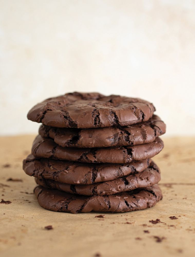 Triple Chocolate Brownie Cookies from Bad Girl Bakery by Jeni