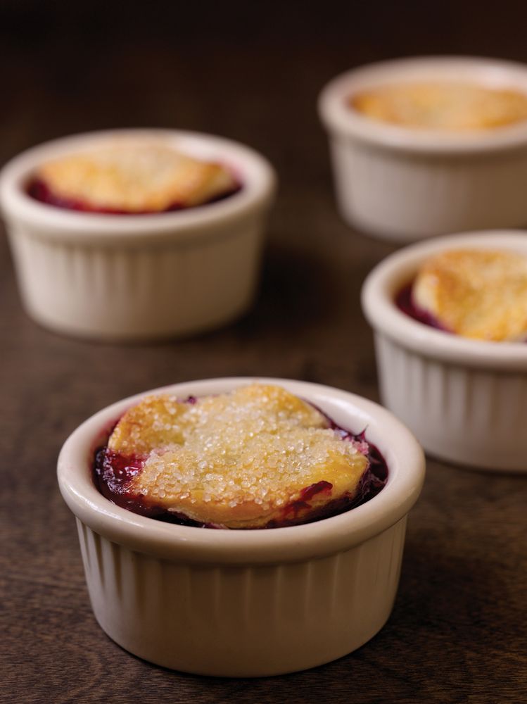 ThreeBerry Cobbler from Baking & Pastry Mastering the Art and Craft