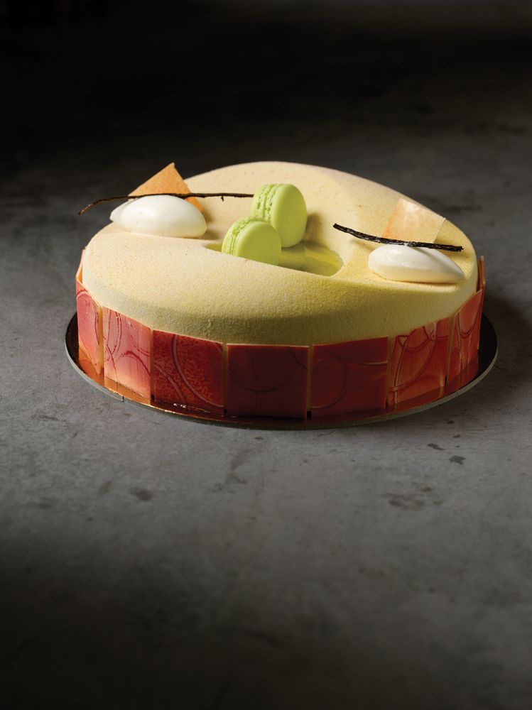 Apple Spice Entremet from Baking & Pastry Mastering the Art and Craft
