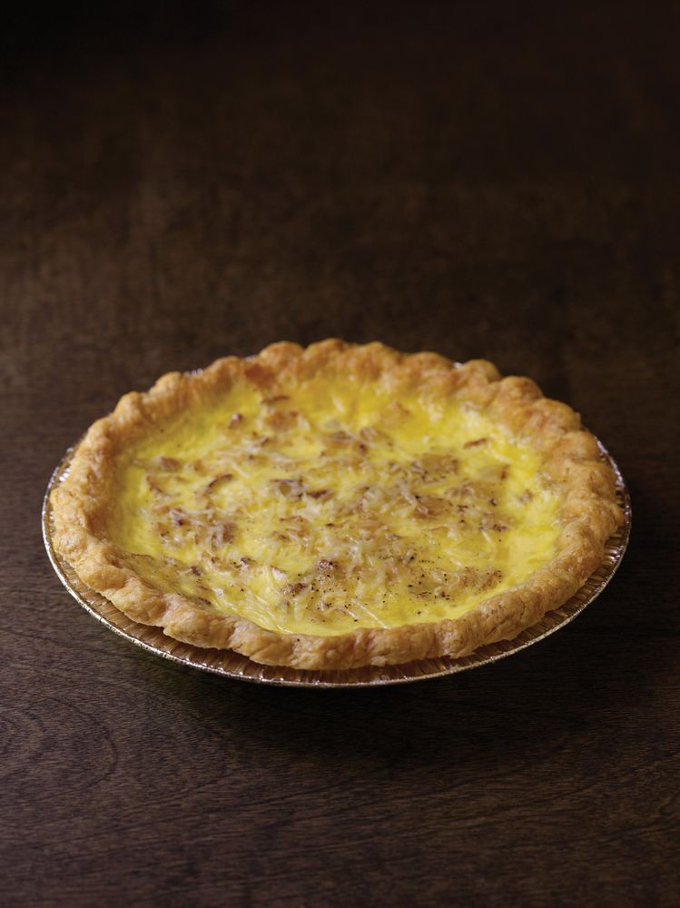 Spinach Feta Quiche from Baking & Pastry Mastering the Art and Craft