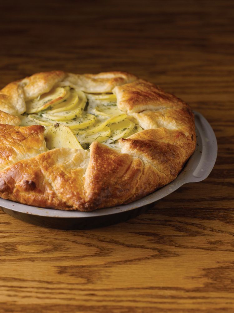Herbed Potato Pie from Baking & Pastry Mastering the Art and Craft by