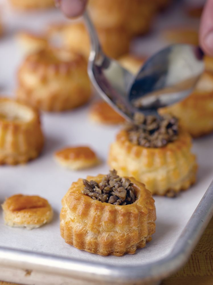 Petite Bouchée aux Duxelles from Baking & Pastry Mastering the Art and