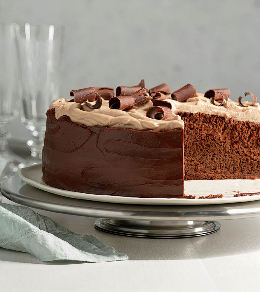 Chocolate Cuddle Cake from The Baking Bible by Rose Levy Beranbaum
