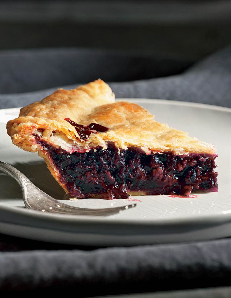 Black and Blueberry Pie from The Baking Bible by Rose Levy Beranbaum