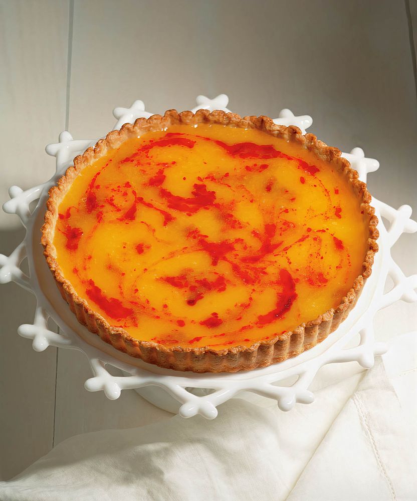 Lemon and Cranberry Tart from The Baking Bible by Rose Levy Beranbaum