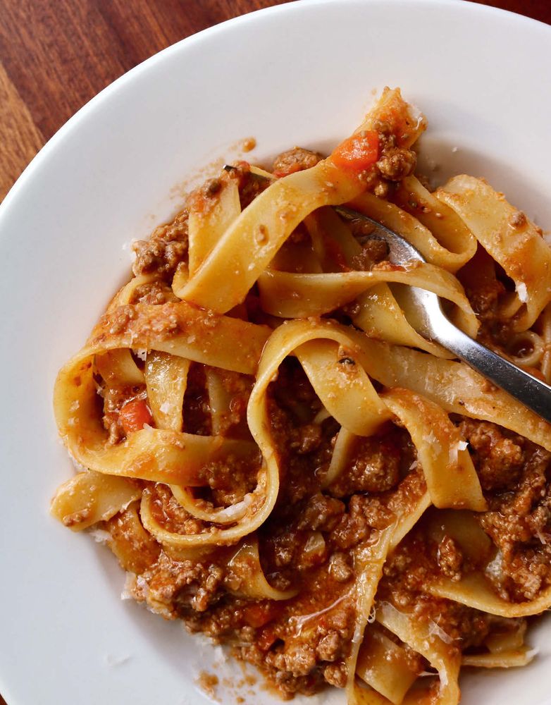 Pasta Bolognese from The Barbuto Cookbook CaliforniaItalian Cooking from the Beloved West
