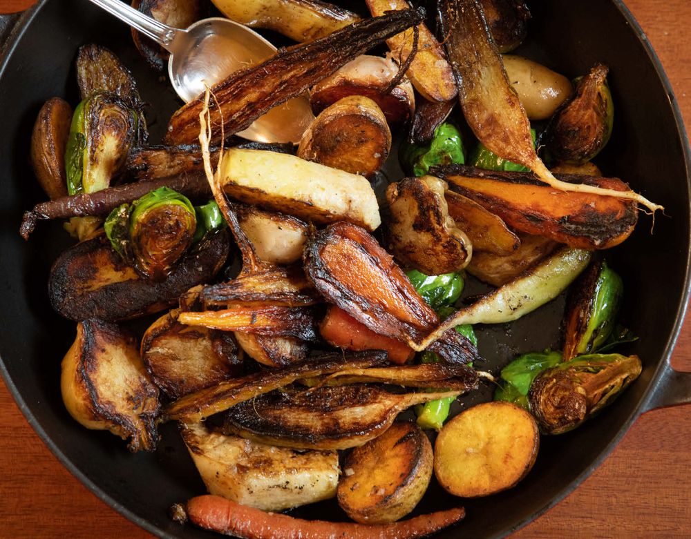 PanRoasted Vegetables from The Barbuto Cookbook CaliforniaItalian Cooking from the Beloved