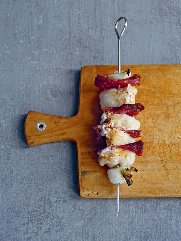 Monkfish and Chorizo from Stéphane Reynaud's Barbecue by Stéphane Reynaud
