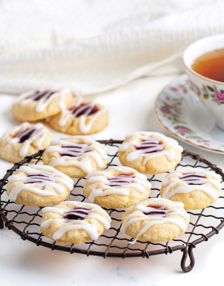 Shortbread Thumbprint Cookies From Baker Betties Better Baking Book By Kristin Hoffman 